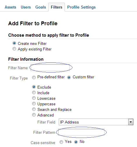 Exclude IP Addresses Exclude IP Addresses