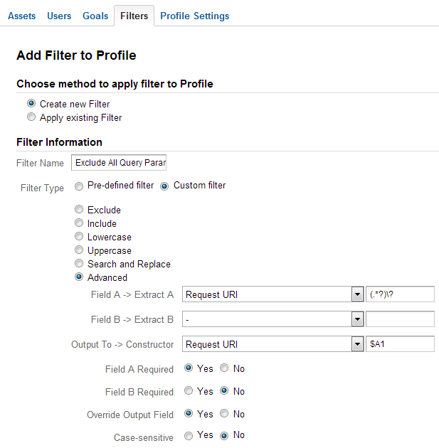 Exclude All Query Parameters Exclude All Query Parameters
