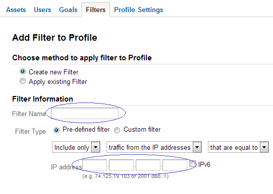 Include Only Traffic from IP Address Include Only Traffic from IP Address