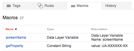 Macros for Mobile Apps