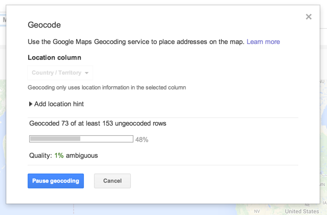 Google Maps Geocode