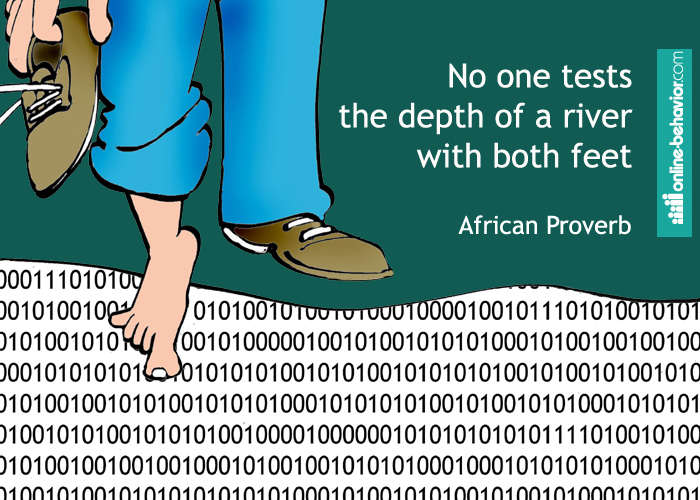 Website Testing With The Tip Of Your Toe [cartoon]