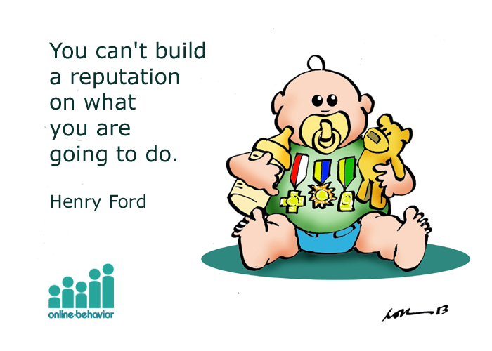 Earn Your Reputation [cartoon]