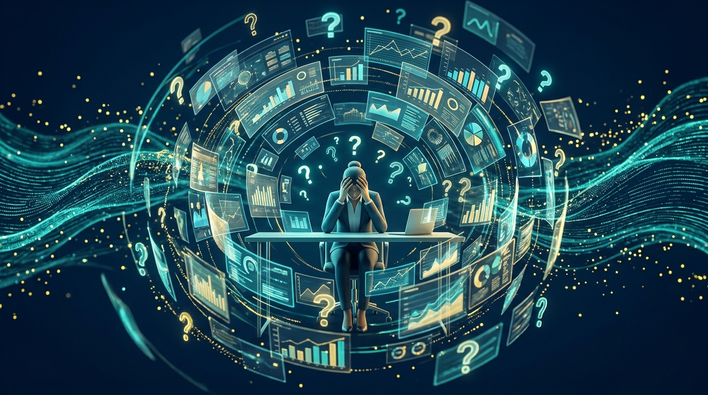 Marketer overwhelmed by scattered analytics data