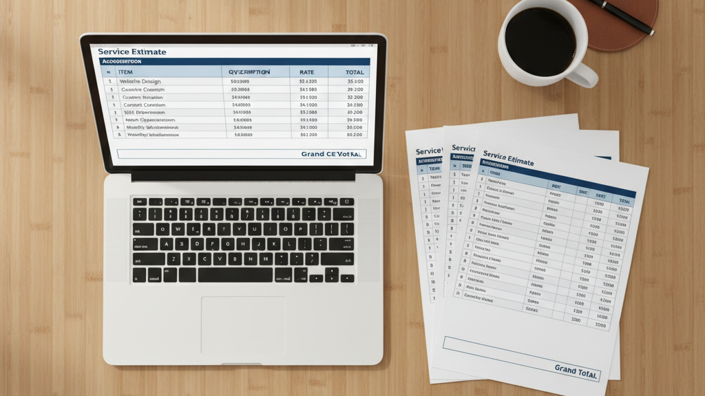 Service Estimate Builder