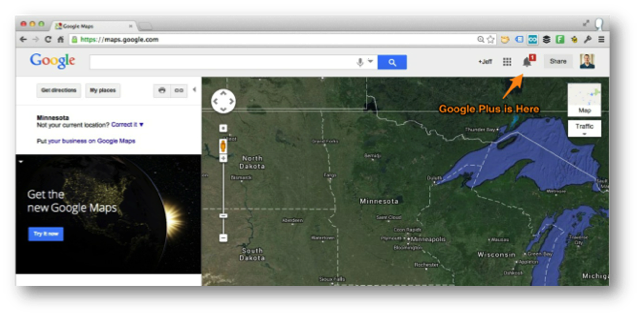 Google Maps Google Plus