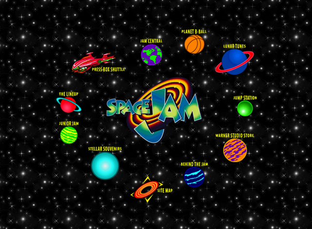 Space Jam Site