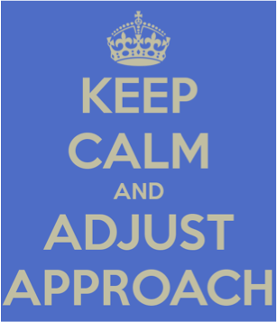 Keep Calm Adjust Approach