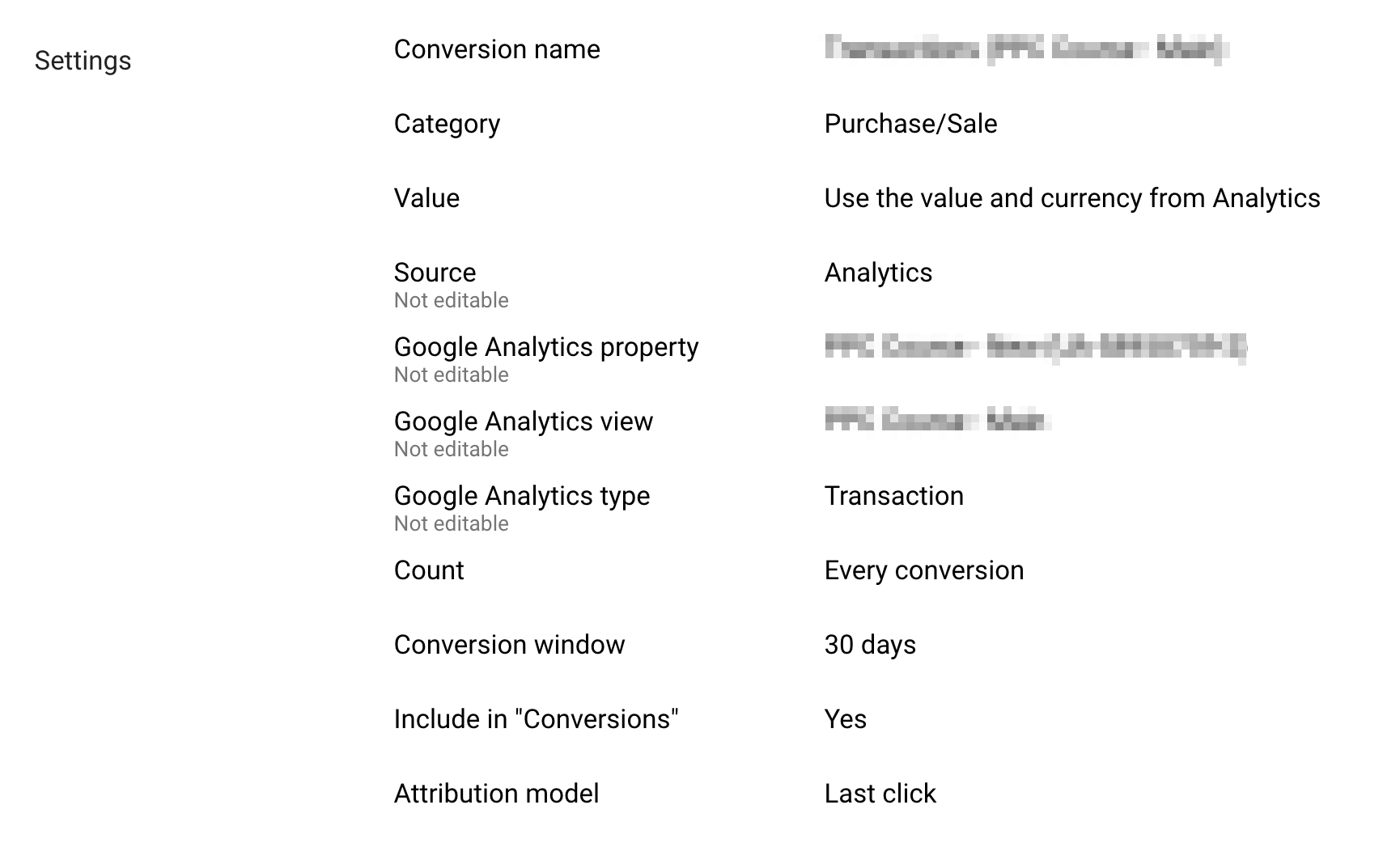 Conversions in Google Ads