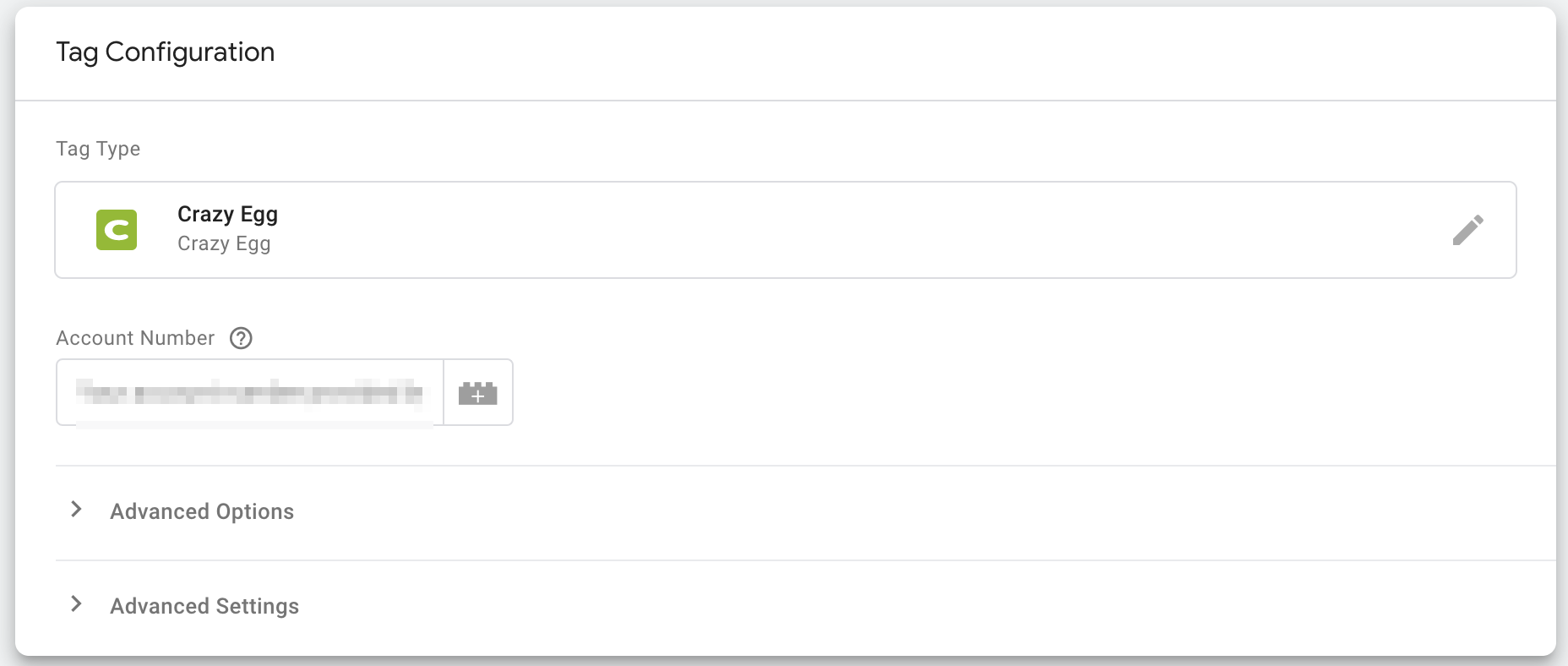 Crazy Egg Tag in Google Tag Manager