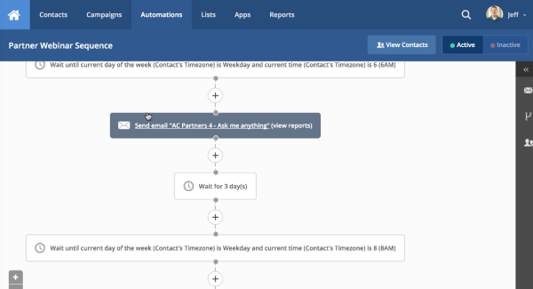 Email follow up sequence example