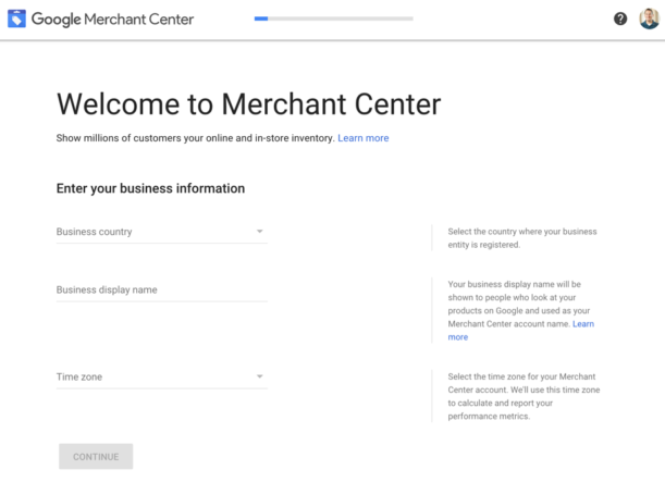 Google Merchant Center