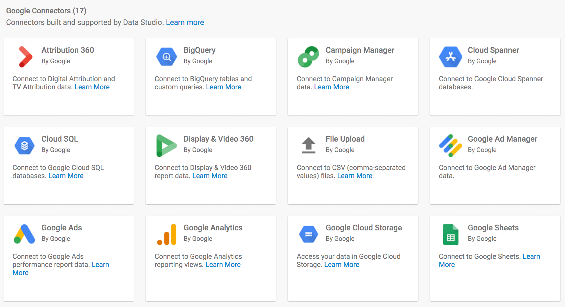 Google Data Studio Connecto