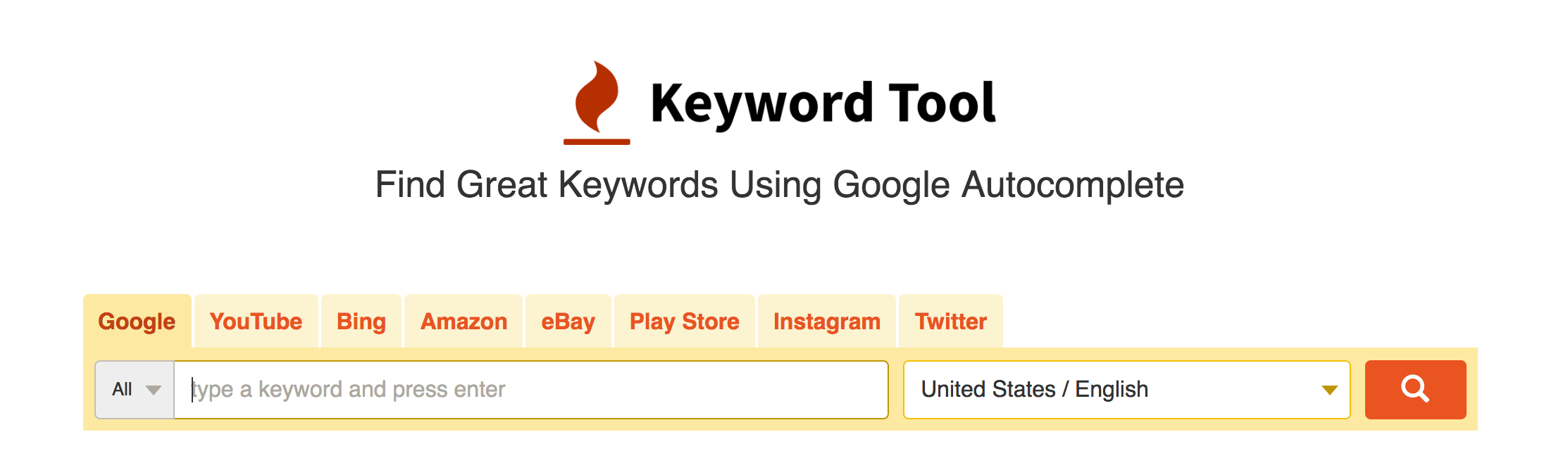 Keyword Tool