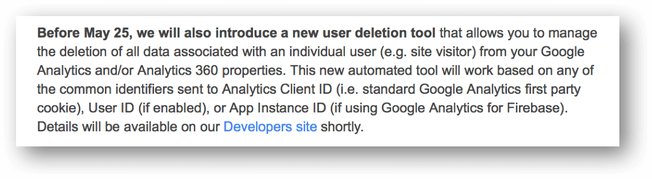 new user deletion tool