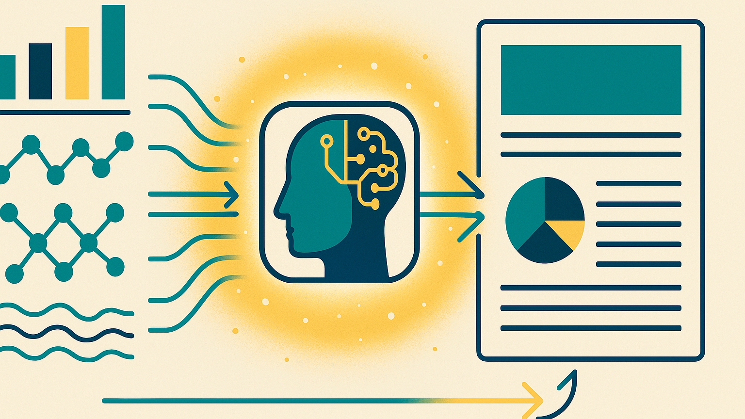 An AI assistant turning raw market data into a structured product pitch proposal