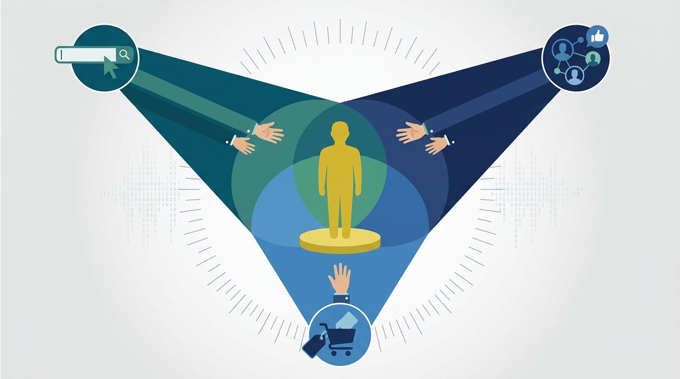 Multiple ad platforms claiming credit for the same customer conversion