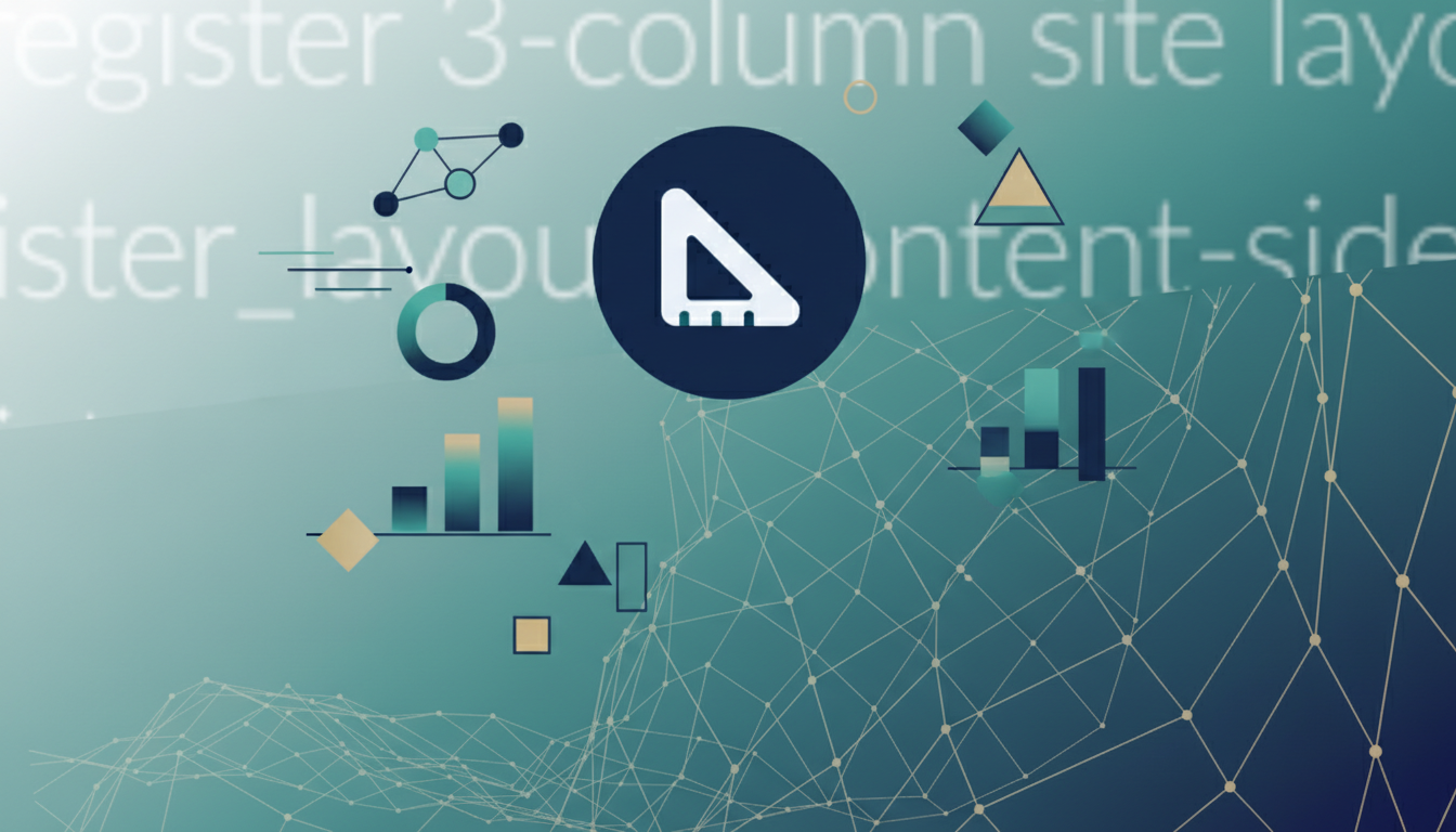 AI-generated illustration for adding custom post types to genesis wordpress framework