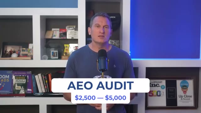 AEO Audit service tier priced at 2500 to 5000 dollars