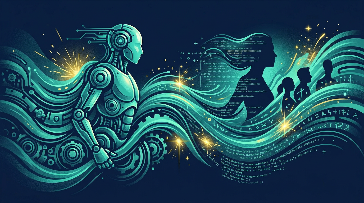 Cover image for agency jobs AI automation blog post