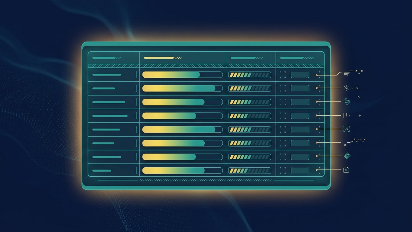 Structured AI-generated scorecard report with category scores