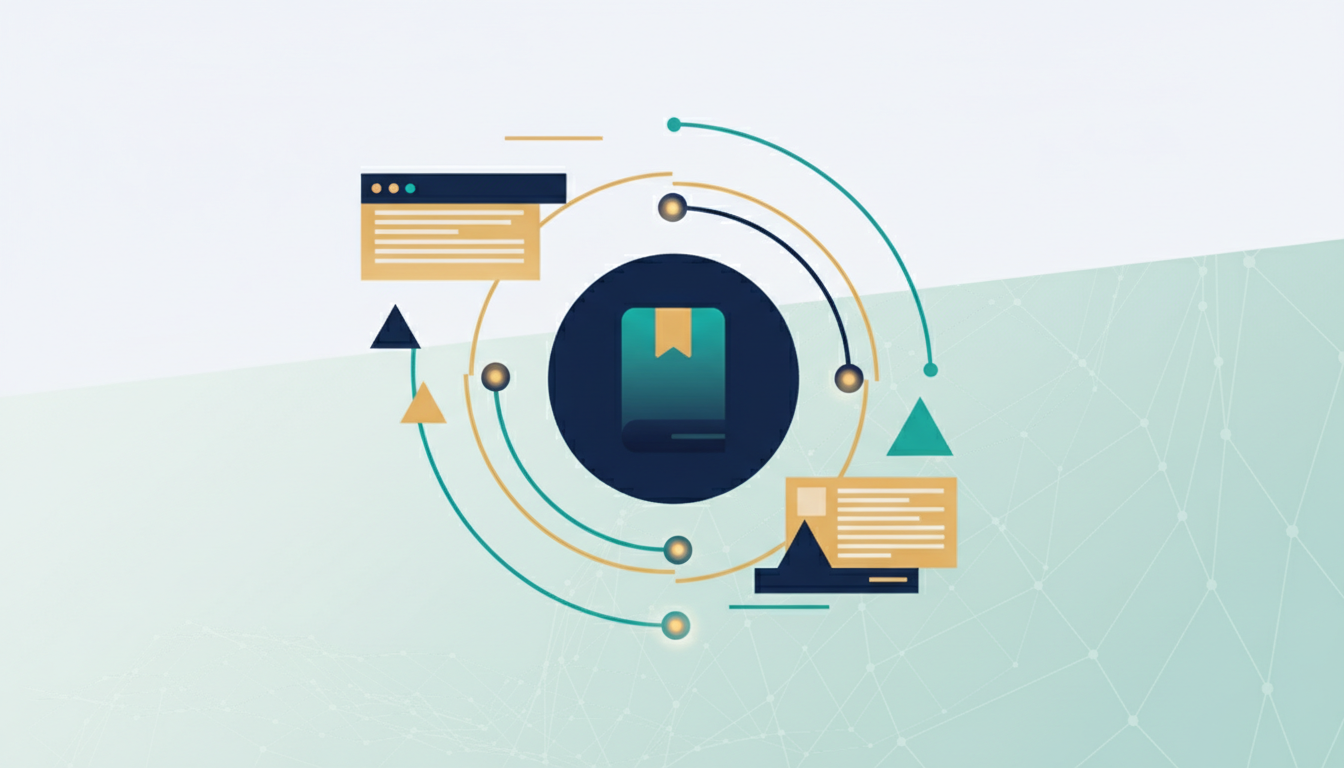 AI-generated illustration for build online courses