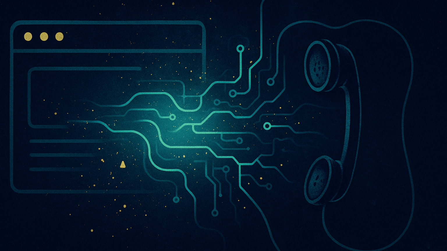 Abstract illustration of website tracking data being intercepted, representing hidden legal privacy exposure