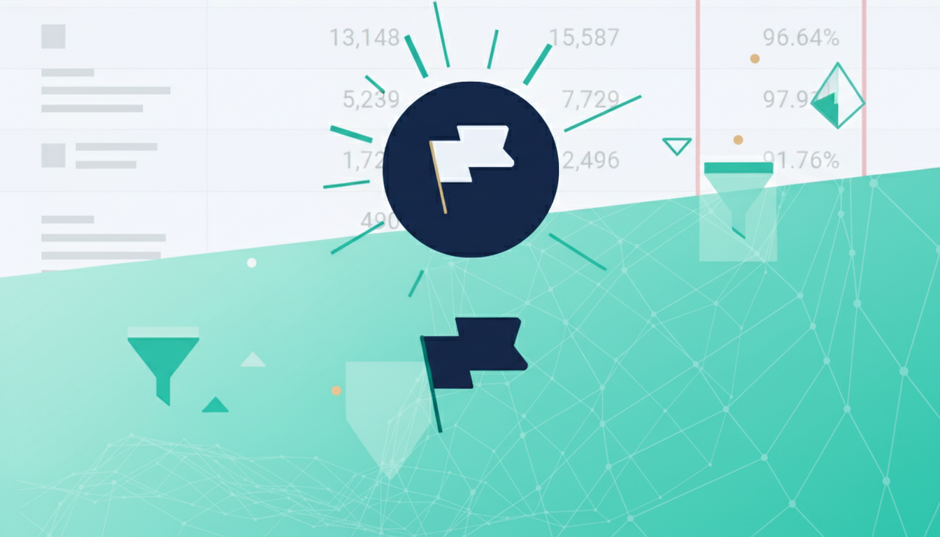 AI-generated illustration for custom reports google analytics 4