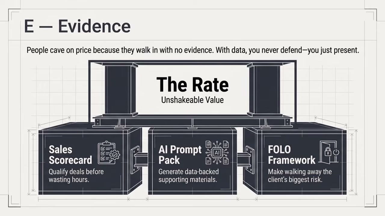 The Evidence toolkit: Sales Scorecard, AI Prompt Pack, and FOLO Framework