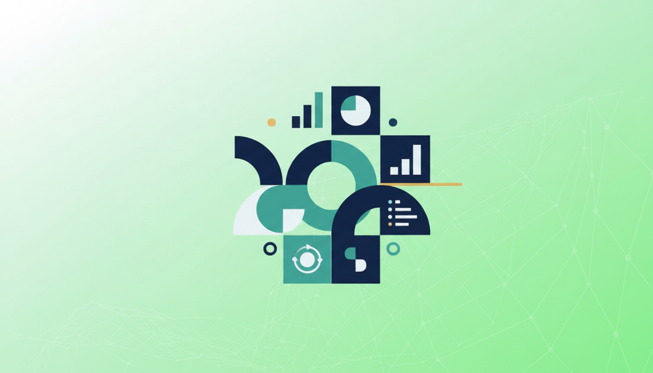 AI-generated illustration for exploration templates ga4