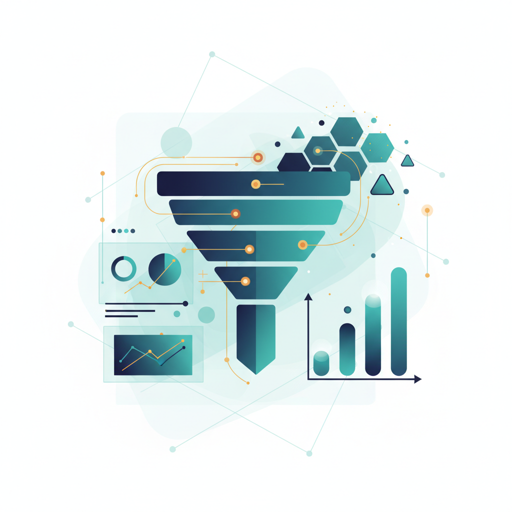 AI-generated illustration for facebook ads trends study