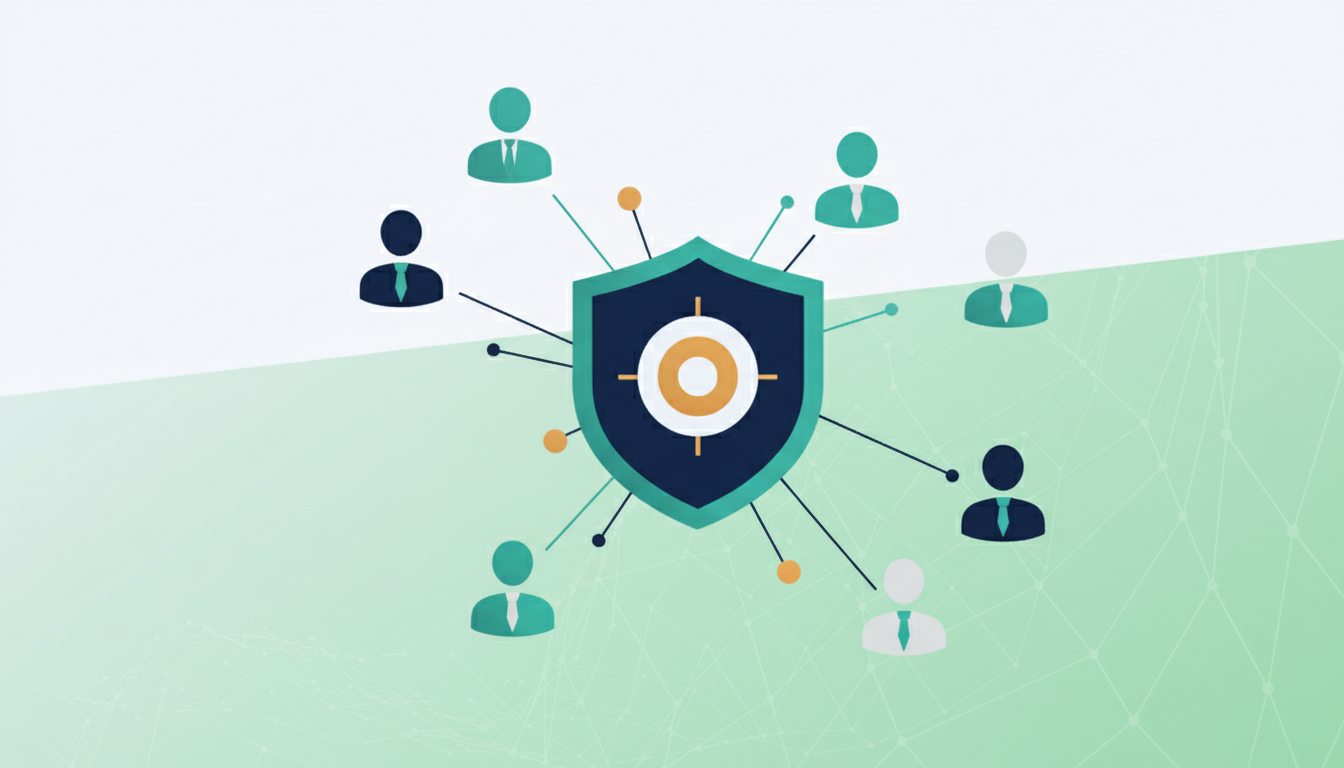 AI-generated illustration for freelancers partner up