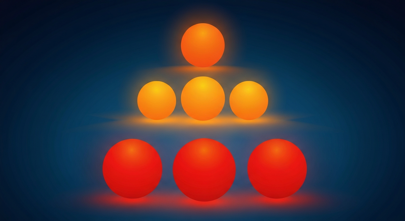 Abstract hierarchical categorization showing good, bad, and ugly audit findings