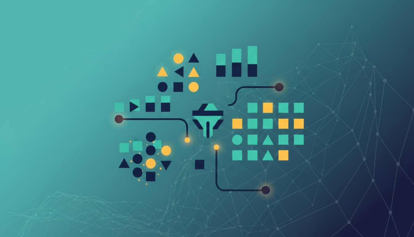 AI-generated illustration for get clean data ga4