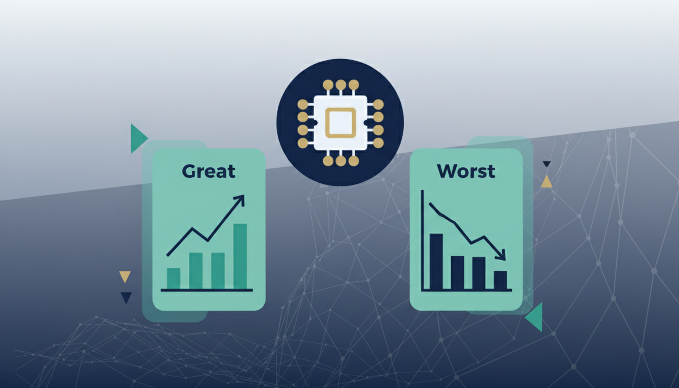 AI-generated illustration for good bad ppc ads