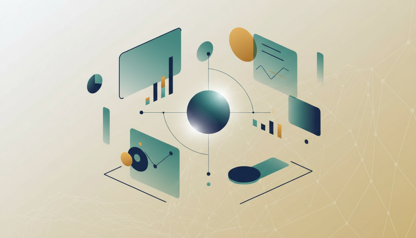AI-generated illustration for google analytics 4 automated insights