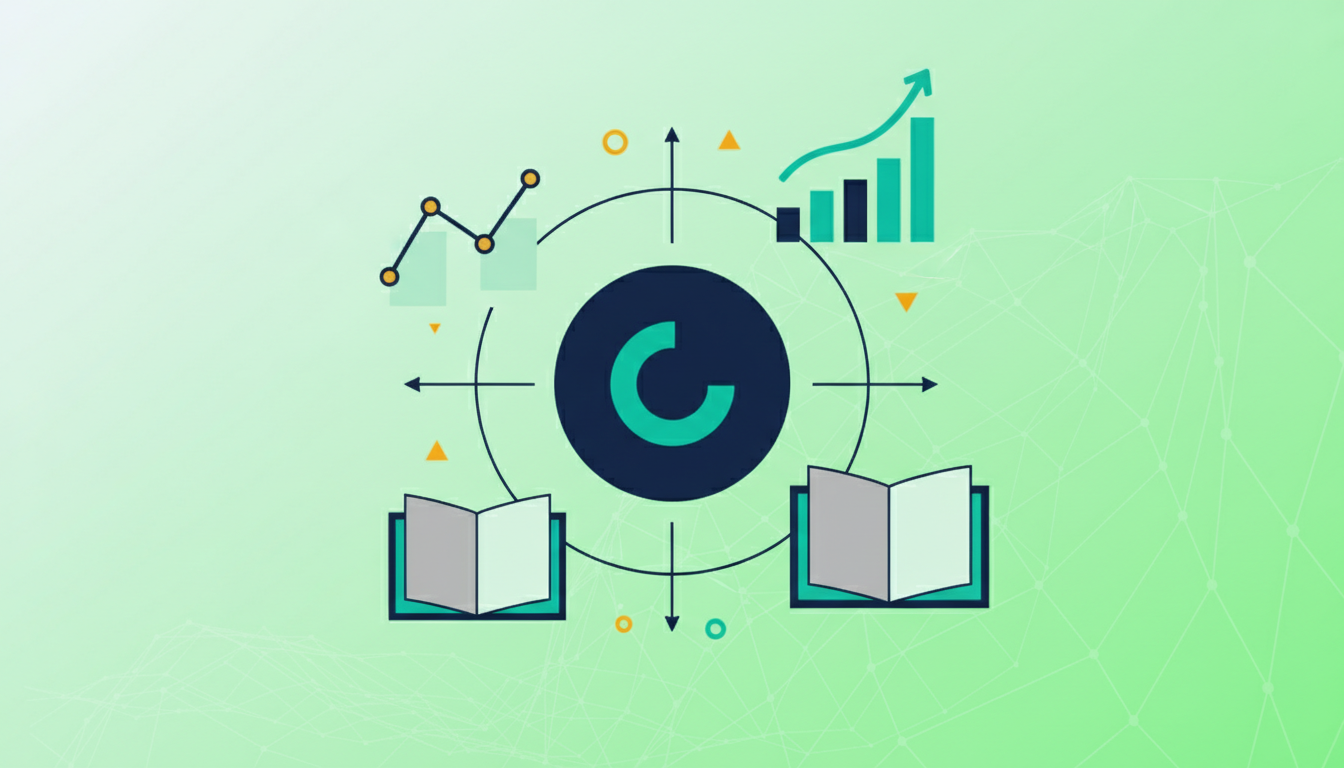 AI-generated illustration for google analytics 4 bloggers