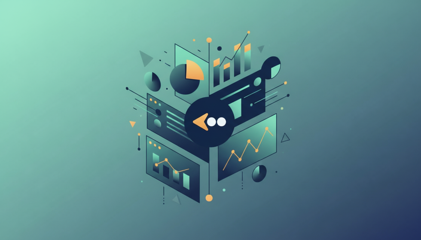 AI-generated illustration for google analytics 4 engagement rate