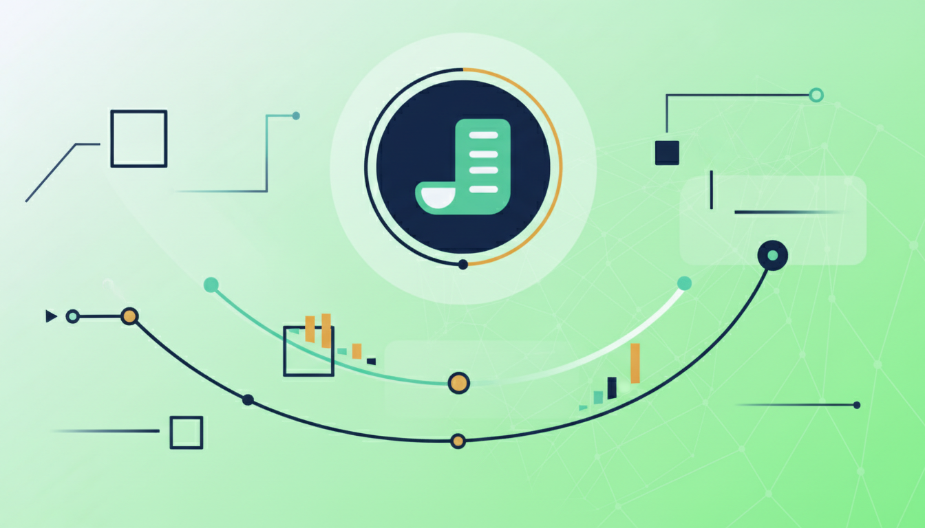 AI-generated illustration for google analytics 4 real time report