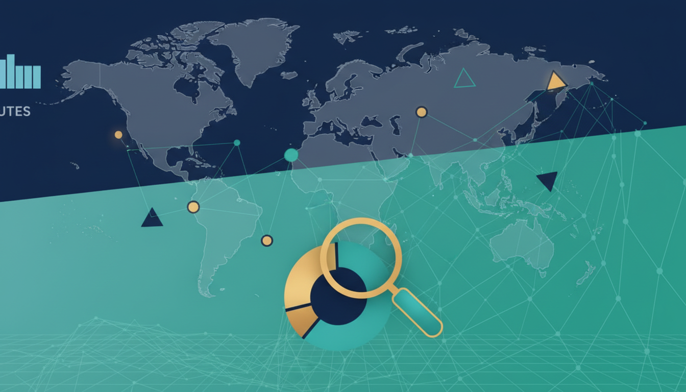 AI-generated illustration for google analytics location data accuracy