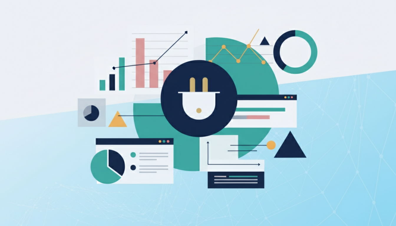 AI-generated illustration for google data studio templates