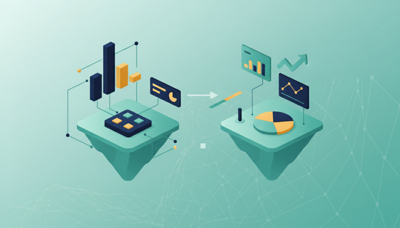AI-generated illustration for google tag manager vs google analytics