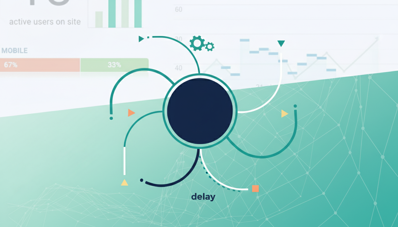 AI-generated illustration for how often does google analytics update