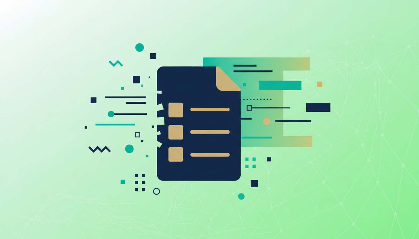 AI-generated illustration for landing page report google analytics 4