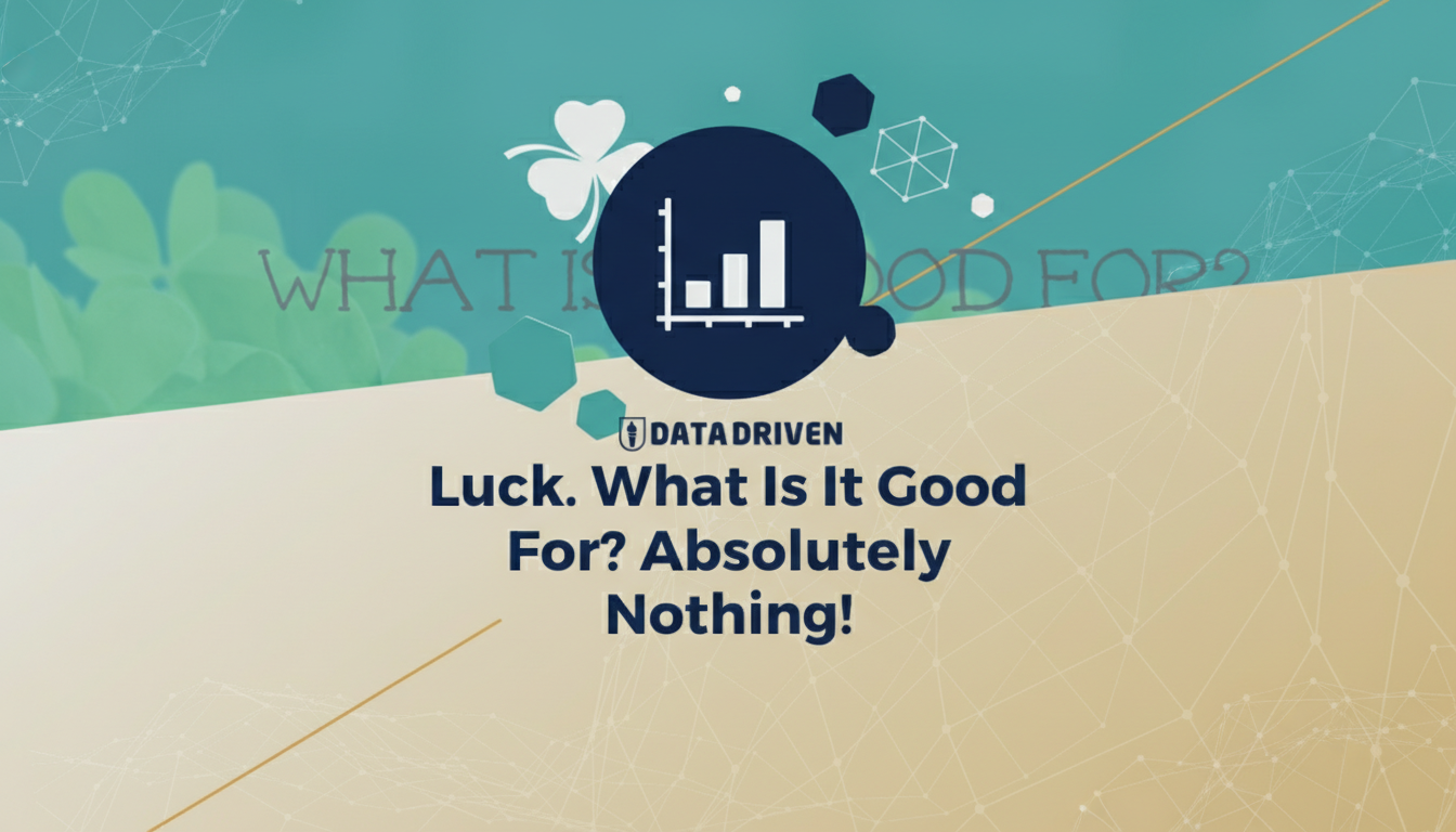 AI-generated illustration for luck vs fortunate