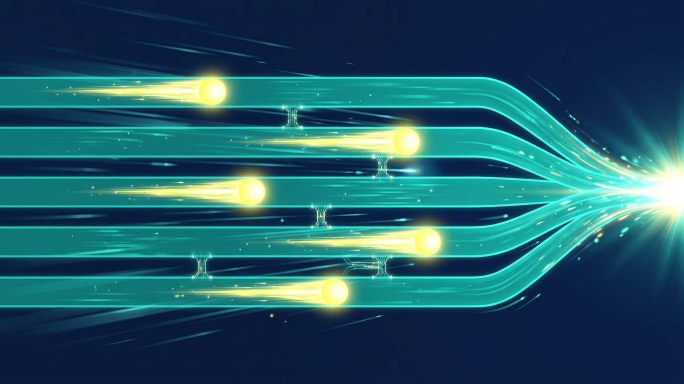 Multiple AI sub-agents processing scoring categories simultaneously