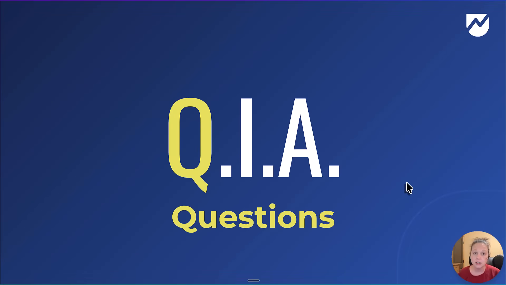 Q.I.A. slide highlighting the Q step for Questions