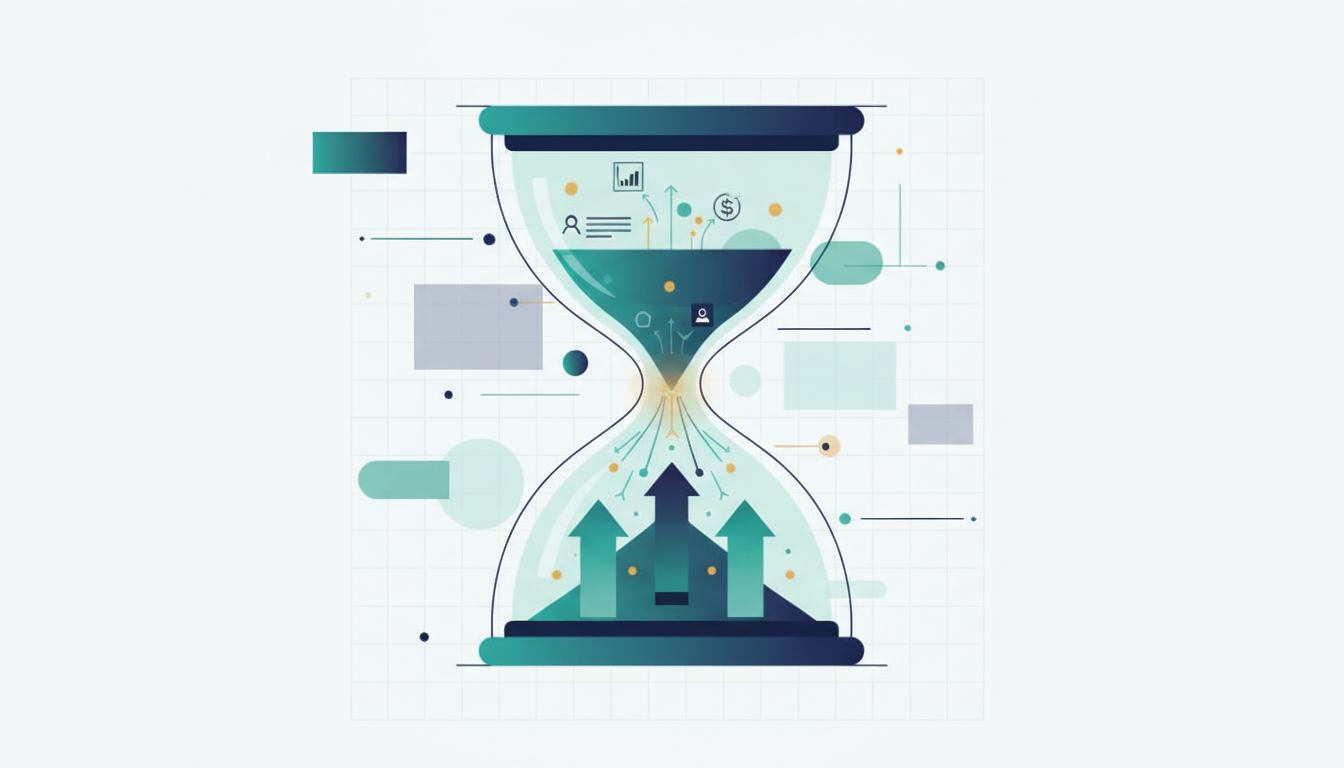 AI-generated illustration for rethinking the customer journey john jantsch