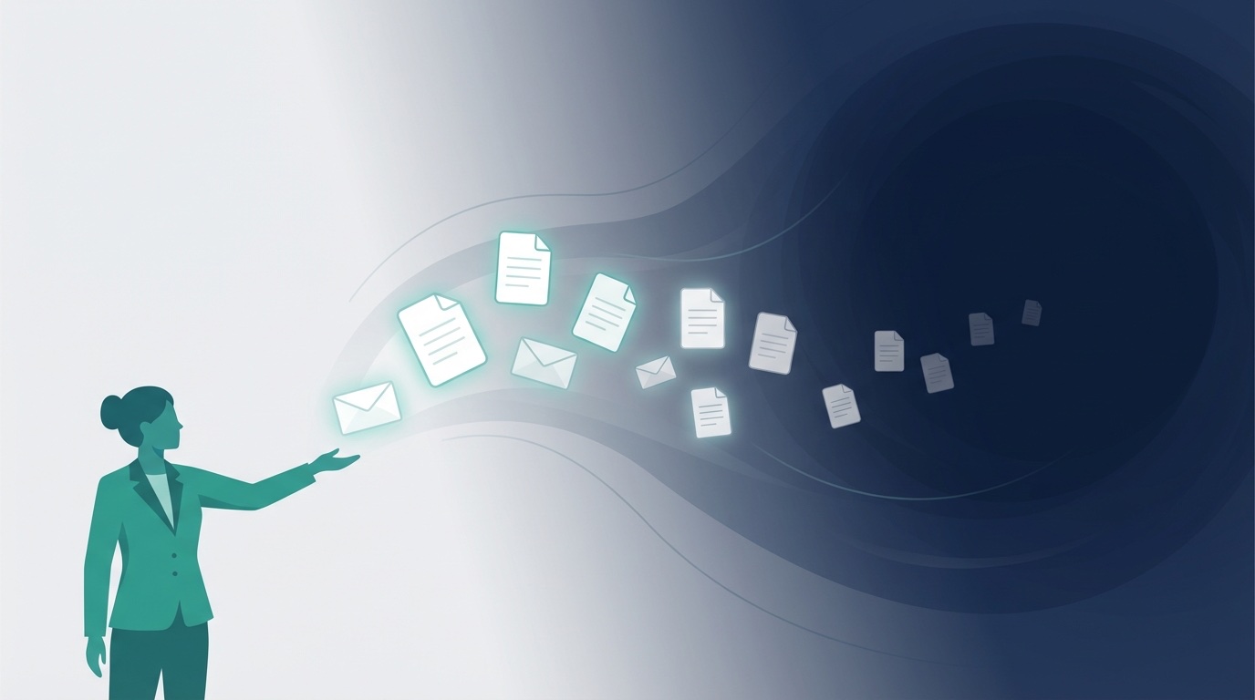 Business proposals and leads disappearing into a dark void with no response