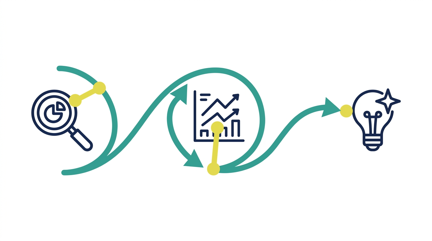Three phase diagnostic flow from scanning to analysis to revelation
